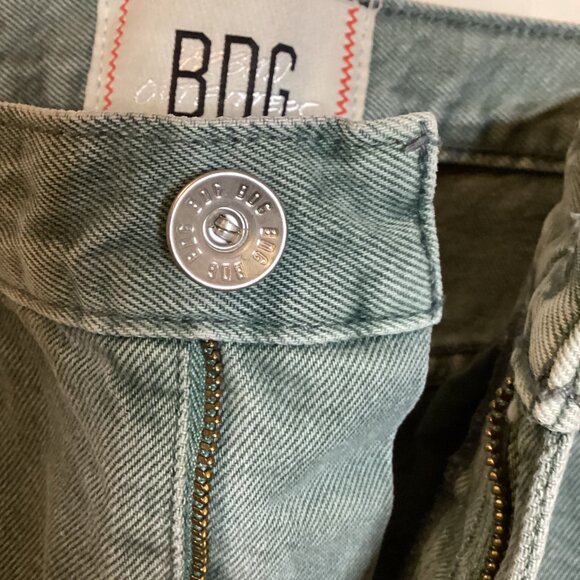 BDG Men's Green Carpenter Jeans Double Knee Work Pants - Picture 5 of 10